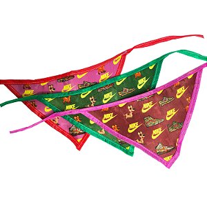Kit Bandanas  P ou G Pet Marca Esporte Acessórios Cachorro e Gato