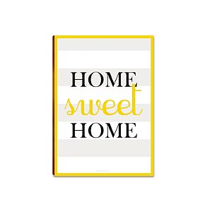 Placa MDF Home Sweet Home Decorativa para Parede DC17