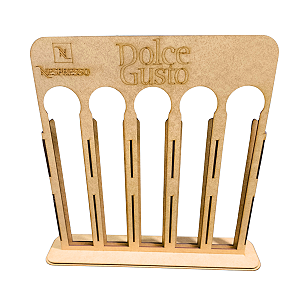 Porta Cápsulas Dolce Gusto Vertical – MDF 25 Unidades