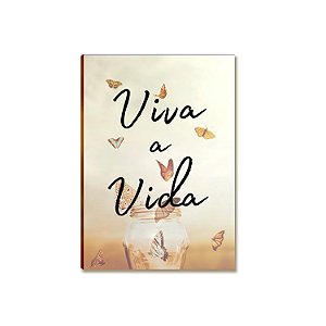 Placa MDF Frase Positiva Energia Decoração Parede Moderna A4