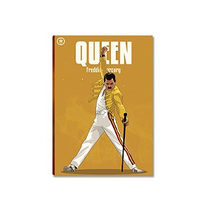 Placa MDF Música Queen Freddie Mercury Arte Parede A4