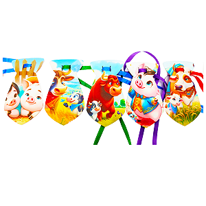 10 Gravatas impressa EVA Estampas Pet Cão Gato Cetim Fazendinha