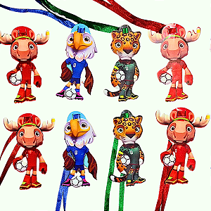 Kit 50 Gravata Cão Copa 2026 Pet - Banho Tosa