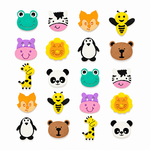 270 Adesivos Fazendinha A6 - Cão Pet Shop Banho e Tosa