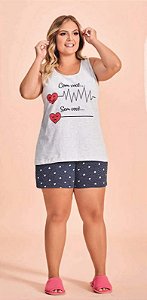 109456 - Pijama bermudoll com regata
