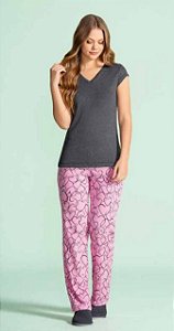 10380009 - Pijama de calça e manga curta