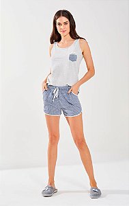 3761 - Pijama com shorts e regata