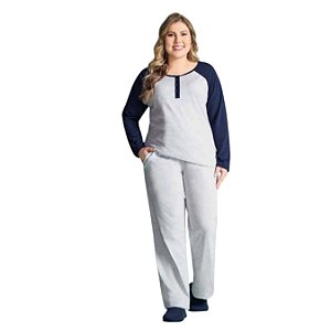 10900012 - Pijama de calça e manga longa