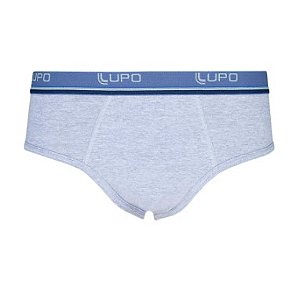 00524-002 Cueca Adulto Slip Algodão Com Elastano Lupo