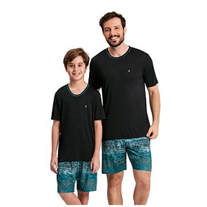 Pijama masculino de microfibra Amni  Recco 14024