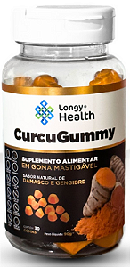 Cúrcuma em Gummy 30 Unidades - Curcugummy Açafrão Da Terra