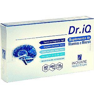 Dr IQ 40 Capsulas Para Memória e Concentração