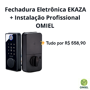 Fechadura Inteligente Wi-Fi de Sobrepor Ekaza --EKDS-T328 - Com Instalação Inclusa