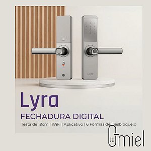 Fechadura Digital Inteligente Ekaza Lyra - Com Instalação Omiel