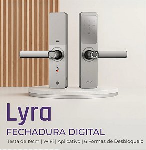 Fechadura Digital Inteligente Ekaza Lyra