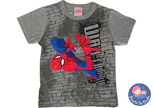 Blusa Homem-Aranha Mescla - Produto Original Marvel Spider-Man