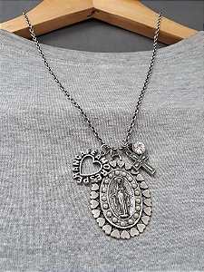 Colar patuá Nossa Senhora das Graças - COL947
