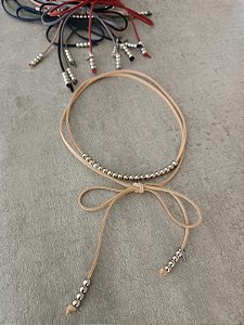 Choker de camurça - COL840