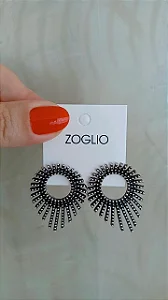 Brinco raios (prata velha) - BR392