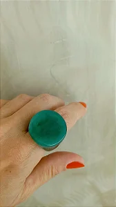 Anel de resina topo redondo (TAMANHO 27) - AN237