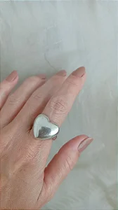 Anel Coração - AN245 (TAMANHO 20)