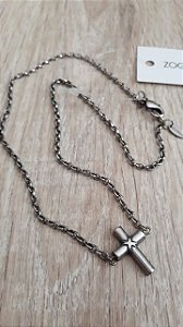 Colar com cruz pequena - COL1039