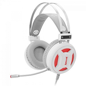 HEADSET GAMER REDRAGON MINOS, SURROUND 7.1 USB, BRANCO - H210W