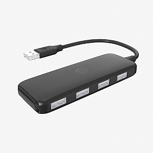 Hub HP DHC-CT110C USB AM para USB 2.0 com 4 Conectores
