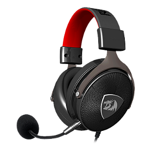 Headset Gamer Redragon Icon, 7.1 Surround, Drivers 50mm, Preto e Verelho, H520