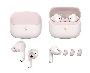Fone de ouvido Bluetooth HAVIT TW982, BT V. 5.4 Rosa