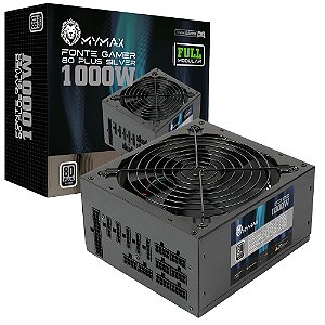 Fonte Gamer ATX 1000W 80 Plus Silver - PFC Ativo(MPSU/FP1000W)