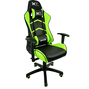 CADEIRA GAMER MX5 GIRATORIA PRETO/VERDE(MGCH-MX5/GR)