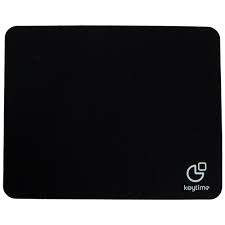 MOUSEPAD KEYTIME 220X178X4MM PRETO KYT00016