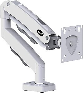 Suporte Articulado Com Pistão a Gas Para Monitor ELG, 17 Pol. a 35 Pol., Branco, F80W