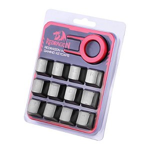 TECLAS PARA TECLADO MECANICO REDRAGON CINZA ESCURO, A103GR