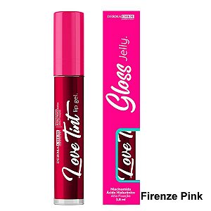 Batom Lip Gel Cor Firenze Pink - Derma Chem