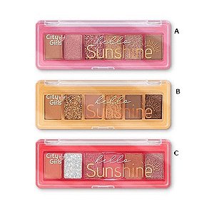 Paleta De Sombras Sunshine - City Girls