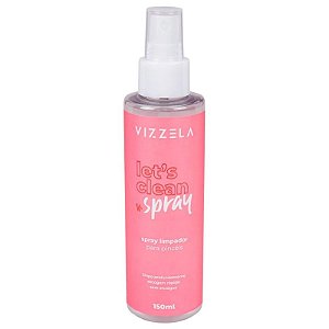 Spray Limpador De Pinceis Let’s Clean Spray 150ML - Vizzela