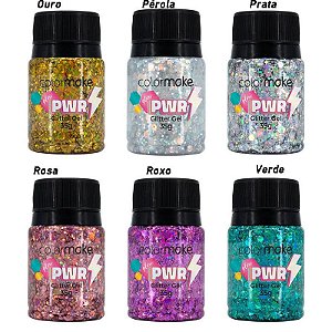 Glitter Gel Glow Power 35G - Colormake