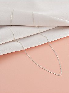 Corrente Veneziana 50 CM banho de Prata