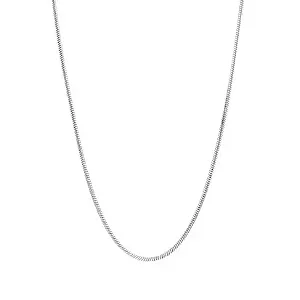 Colar Feminino Rabo de Rato 1,5MM 45cm Aço