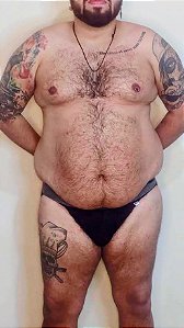 JOCK SUPLEX PRETO COM FAIXA LARGA PRETA PLUS SIZE