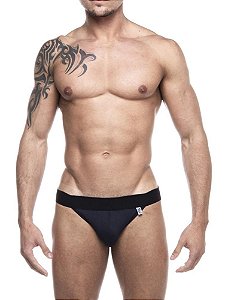 Cueca Jockstrap em Cirré Preta com Zíper Frontal, Produto Masculino Sd  Clothing Nunca Usado 95064300