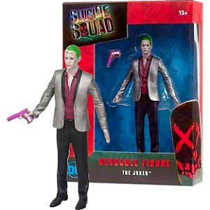 Coringa Esquadrão Suicida Boneco Flexível Joker NJ Croce