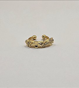 Piercing 4 flores banho