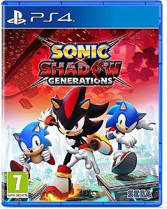 SONIC X SHADOW GENERATIONS PS4 Midia Digital