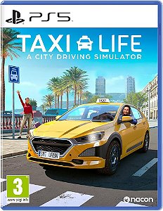 Taxi Life: A City Driving Simulator PS5 Midia Digital
