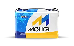 Bateria Moura 50Ah – M50ED ( Cx. Alta ) – Original de Montadora