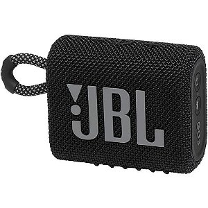  Caixa de Som Bluetooth JBL GO 3 Preta