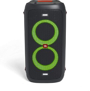Caixa de Som Portátil JBL Partybox 100 Preto Bluetooth